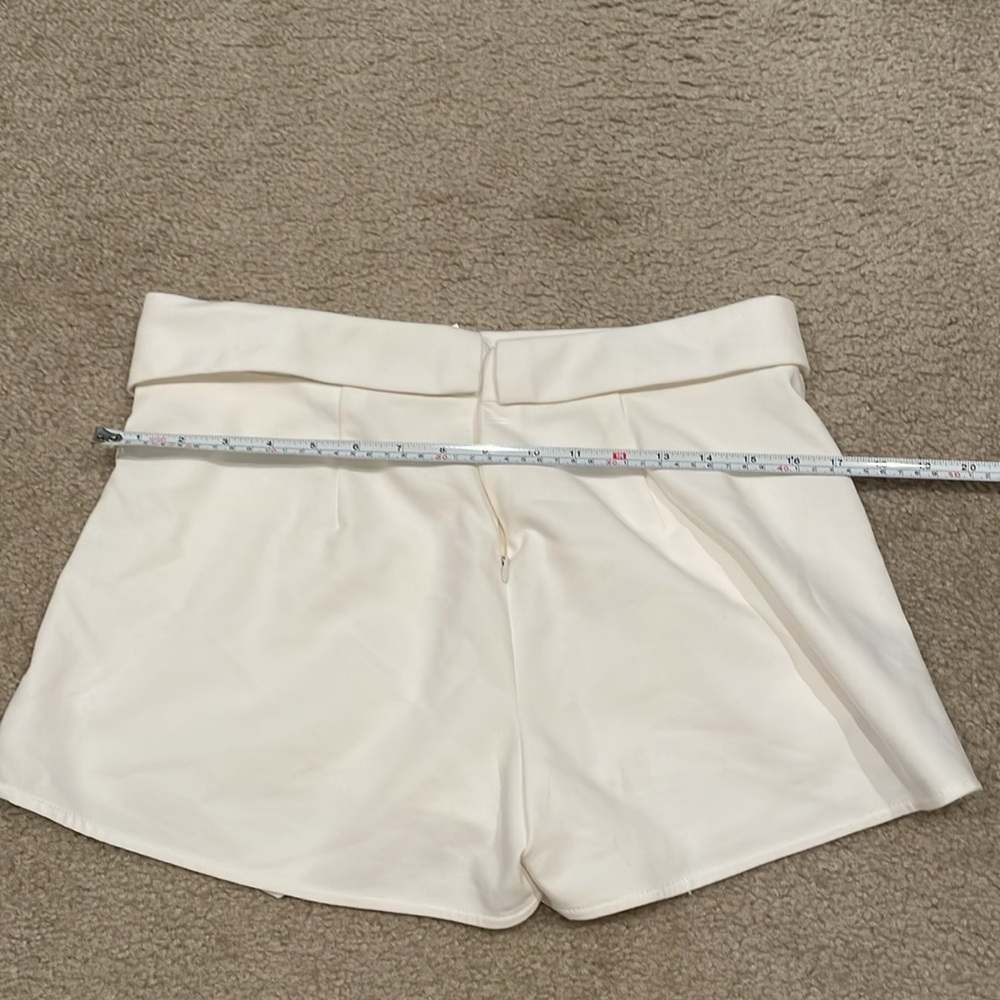 Zara Basic women shorts white size L - Picture 7 of 8